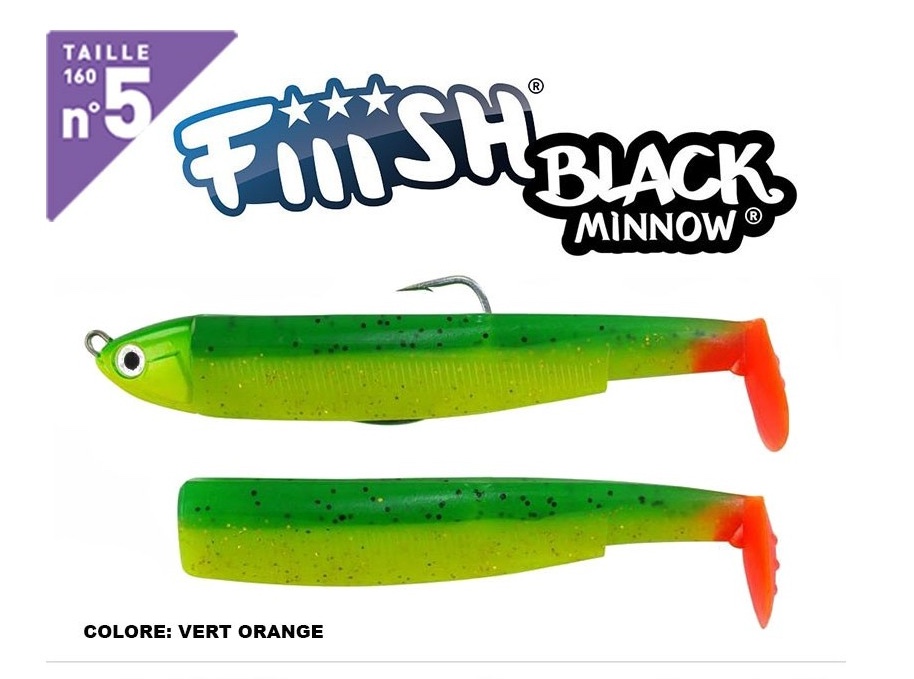 Come armare il Black Minnow n°5 per lo spinning al tonno