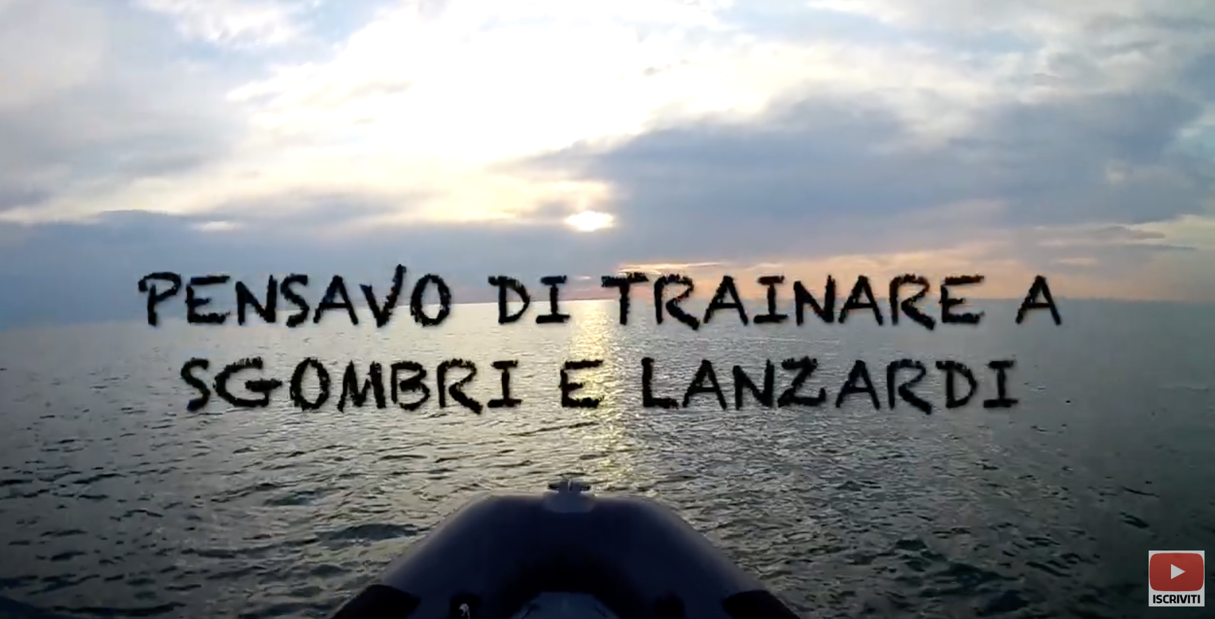 Tombarelli a traina nel sottocosta. Il divertimento è assicurato……..