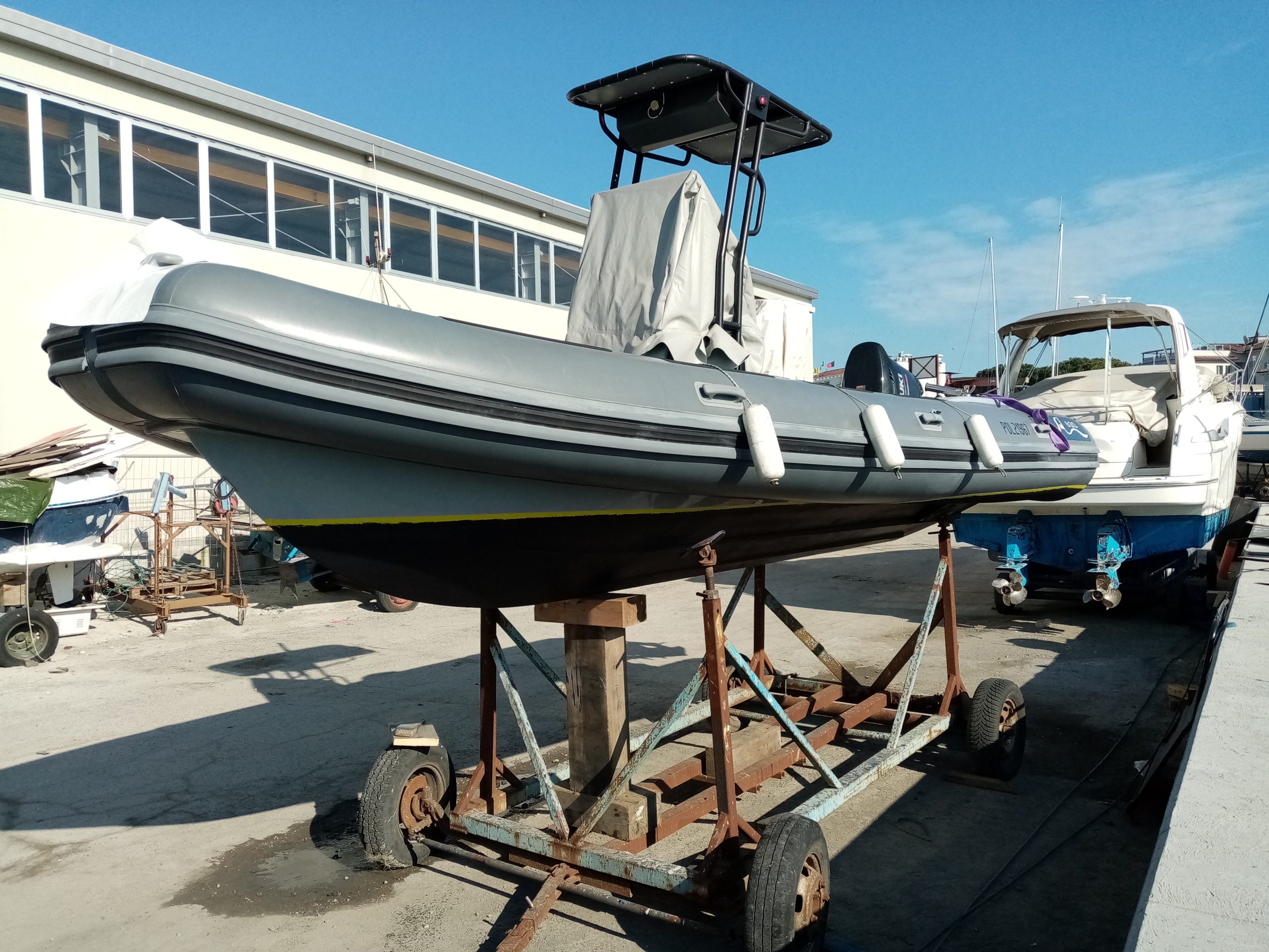 La manutenzione annuale del mio battello da pesca